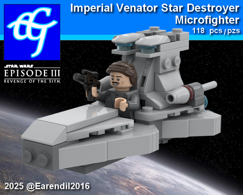 Lego Imperial Venator Microfighter