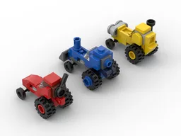 Micro tractors (3 versions)