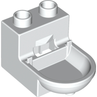 Lego Duplo Toilet (without Rim)