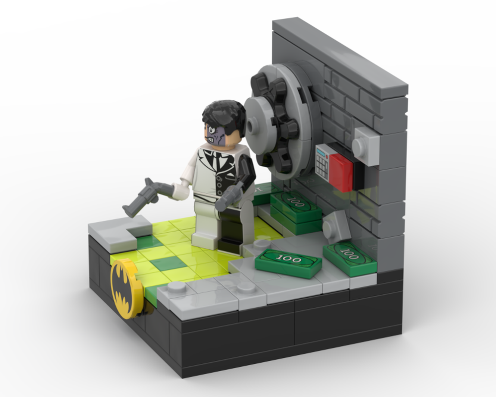 Lego Two-face stand