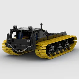 LEGO technic RC tracked exploration vehicle