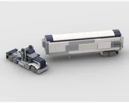 Big Rig with Refrigerated Trailer