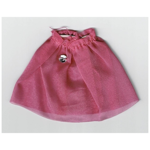 Lego Belville, Skirt, Long, Sheer with Jewel / Medium Dark Pink