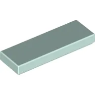 Tile 1 x 3 / Light Aqua