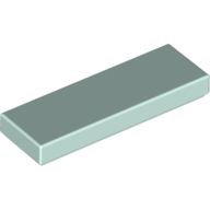 Lego Tile 1 x 3 / Light Aqua