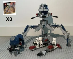 Octuptarra tri-droid, Buzzoidika and speeders