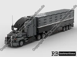Refrigerated Semitrailer for 42078 Mack Anthem at Mack-design