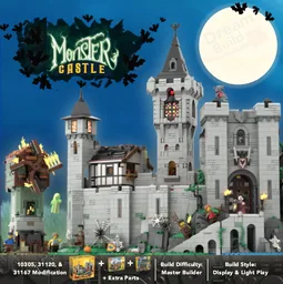 Monster Castle & Village | 10305, 31120, & 31167 Medieval Modification for Halloween