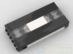 6:1 scale Videotape piece