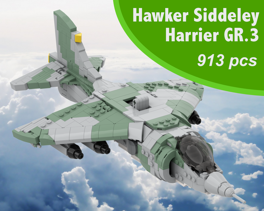 Lego Hawker Siddeley Harrier GR.3