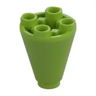 Cone 2 x 2 x 2 Inverted / Lime
