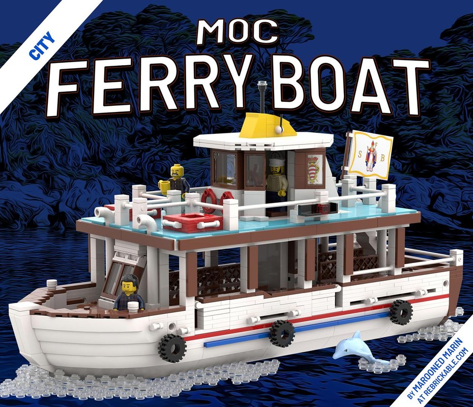 Lego FERRY BOAT