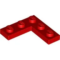 Plate 3 x 3 Corner / Red