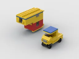 truck and truck camper