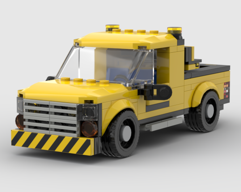 Lego DOT Pickup Truck/ Heavy Haul Escort