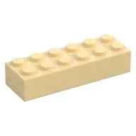 Brick 2 x 6 / Tan