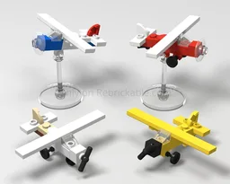 Mini Single-Engine Airplanes