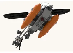 Tiny Pontoon Helicopter