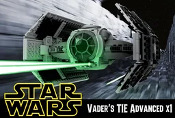 Vader's TIE Model Advanced x1