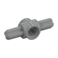 Lego Technic Pin Connector Hub with 2 Axles / Light Bluish Gray