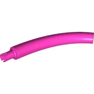 Animal Body Part / Plant, Tail / Neck / Branch / Trunk, Middle Section with Pin, Round Pin Hole / Dark Pink