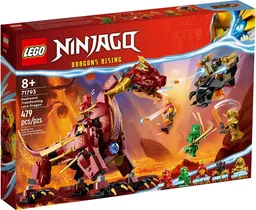 Heatwave Transforming Lava Dragon