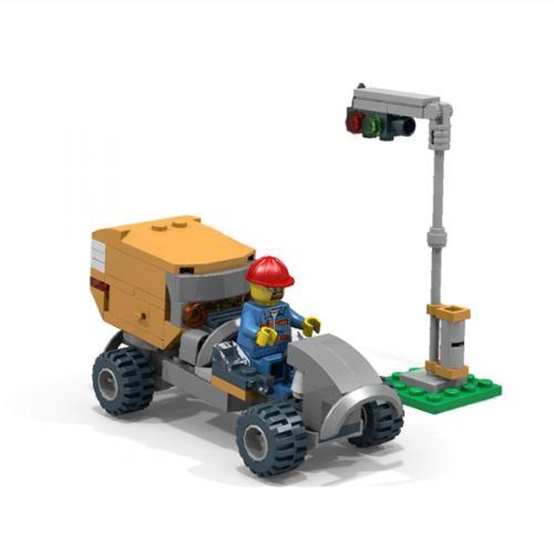 Lego Repair Tractor (alternate build of 60054)