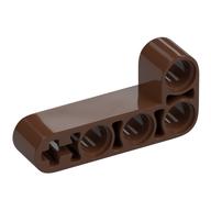 Lego Technic Beam 2 x 4 L-Shape Thick / Brown