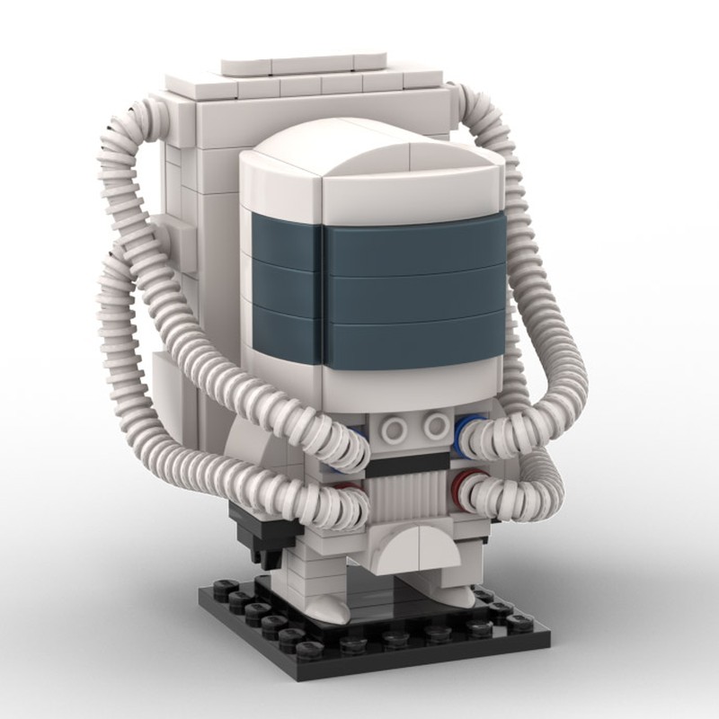 Lego Neil Armstrong Spaceman Astronaut Brickheadz