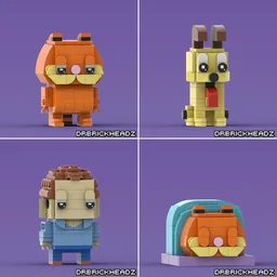 Garfield Brickheadz Collection