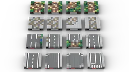 Microscale Road Modules 8x8