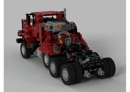 Oshkosh M911 Red Version HET (Heavy Equipment Transporter)