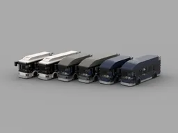 Modern City Bus