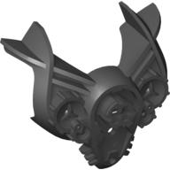 Lego Large Figure Chest Cover, Armour with Double Spiked Shoulders / Black