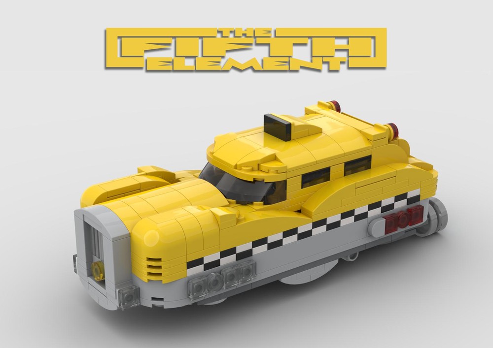 Lego The Fifth Element - Korben's Taxi