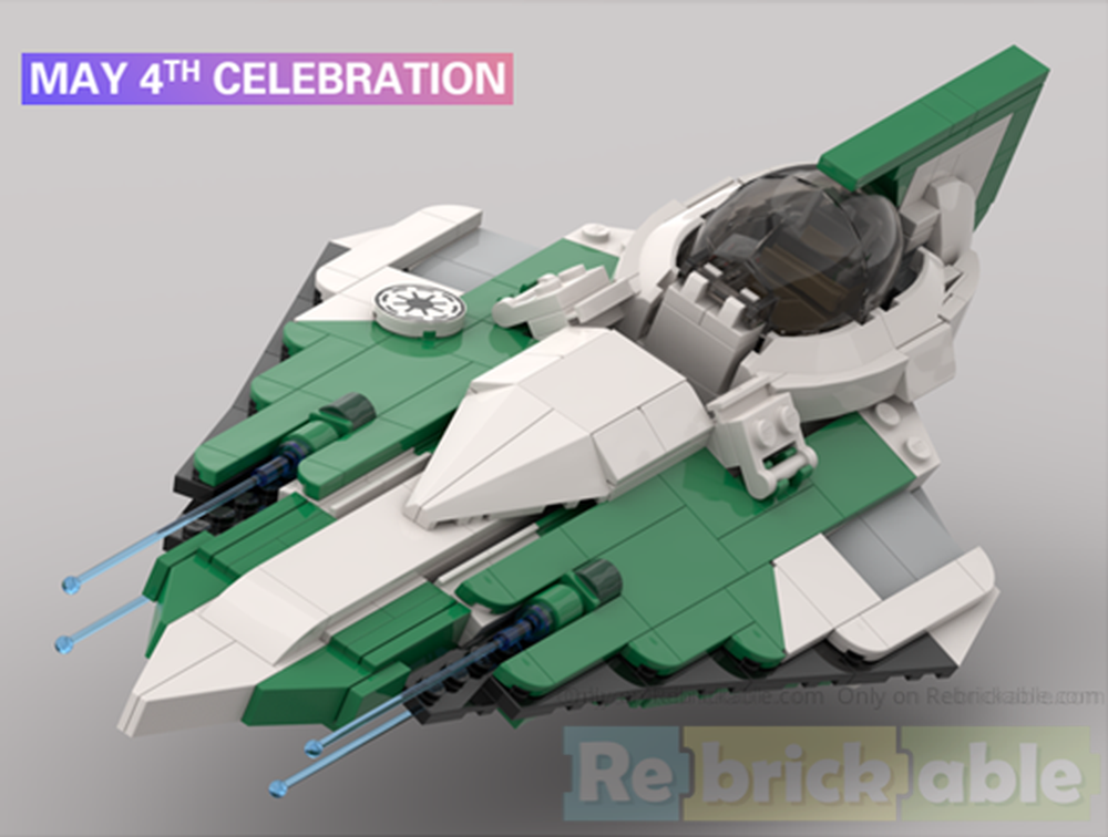 Lego Luminara Unduli's Delta-7B Aethersprite-Class Interceptor