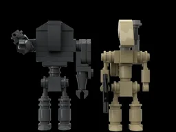 Buildable B2 battle droid