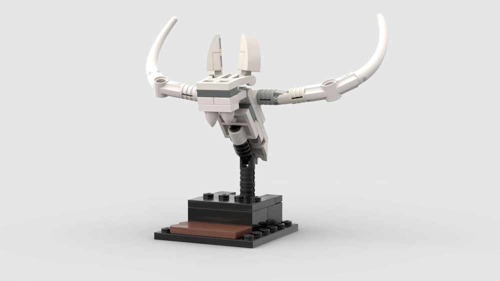 Lego Bat Skeleton - 21320 Alternate (Only uses parts from Pteranodon skeleton)