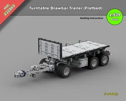 Turntable Drawbar Trailer (Flatbed)