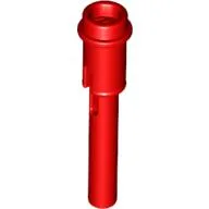 Technic Pin 1/2 with 2L Bar Extension / Red
