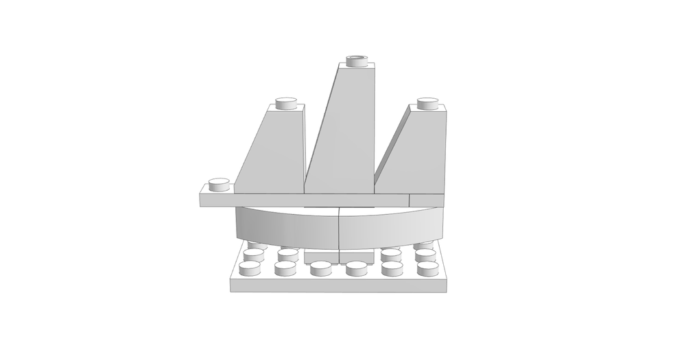 Lego Micro Ship