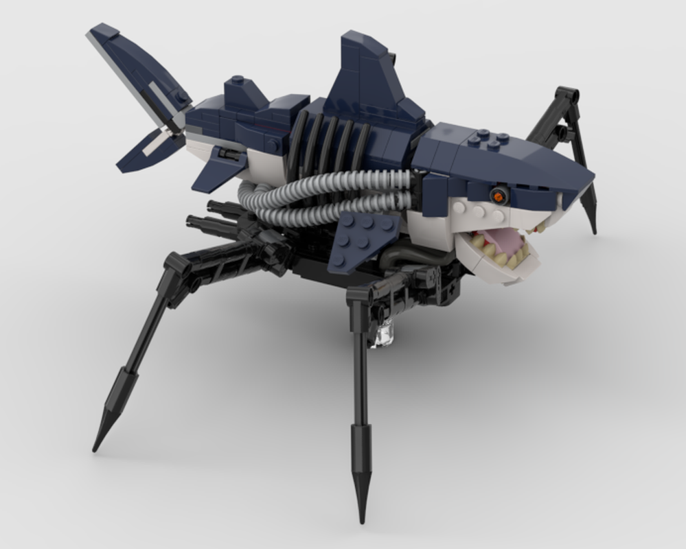 Lego Junji Ito`s GYO shark