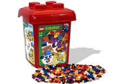 Large Red Bucket