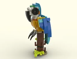 Exotic Baby Parrot