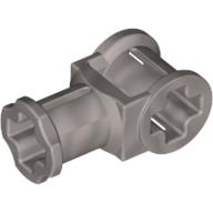 Lego Technic Axle Connector with Axle Hole / Pearl Light Gray