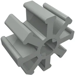 Technic Gear Timing Wheel 8 Tooth / Light Gray
