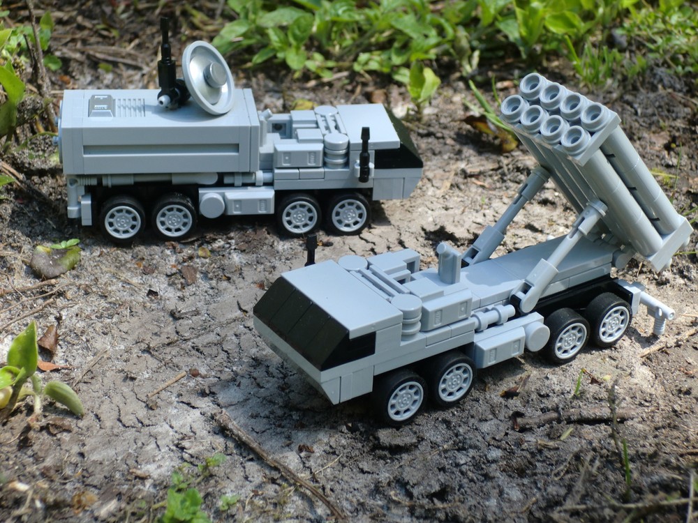 Lego Microscale HEMTT Launch System