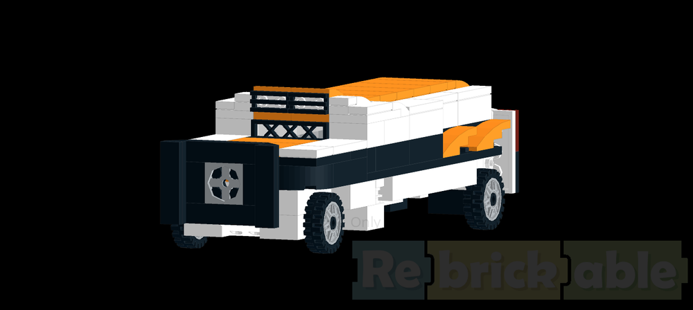 Lego Armored truck 3