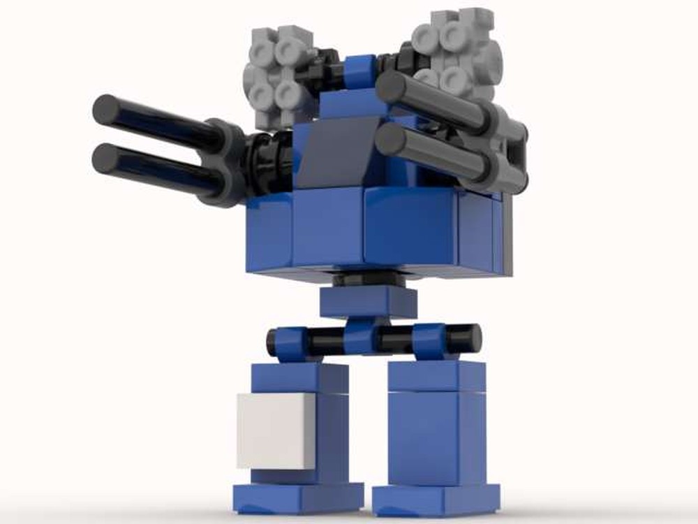 Lego Warhammer 40k Deredeo Dreadnought - blue (micro)
