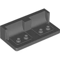 Panel 3 x 6 Car Seat with 4 Studs / Dark Bluish Gray